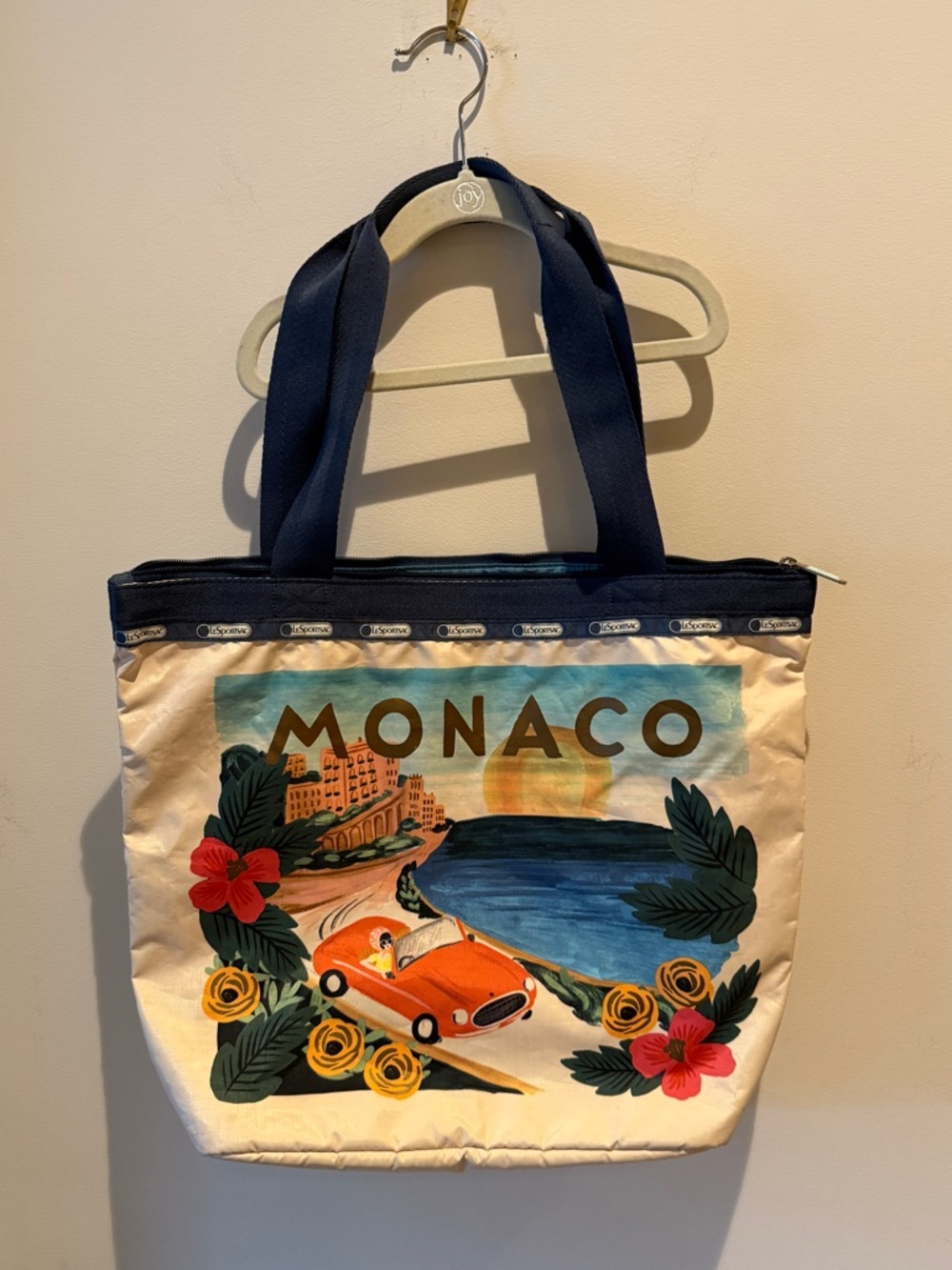 LeSportSac X Rifle Paper Co Monaco Hailey Tote Bag O/S - Picture 2 of 7